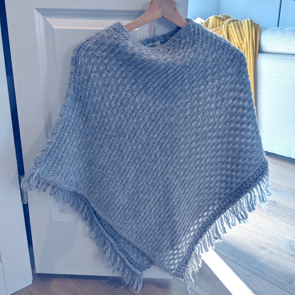 Cocogio Italian wool poncho